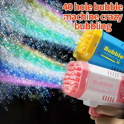 Electric Bubble Gun Launcher for Kids