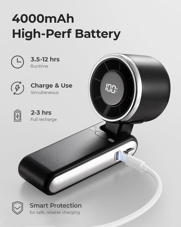 Portable Turbo Fan for Travel