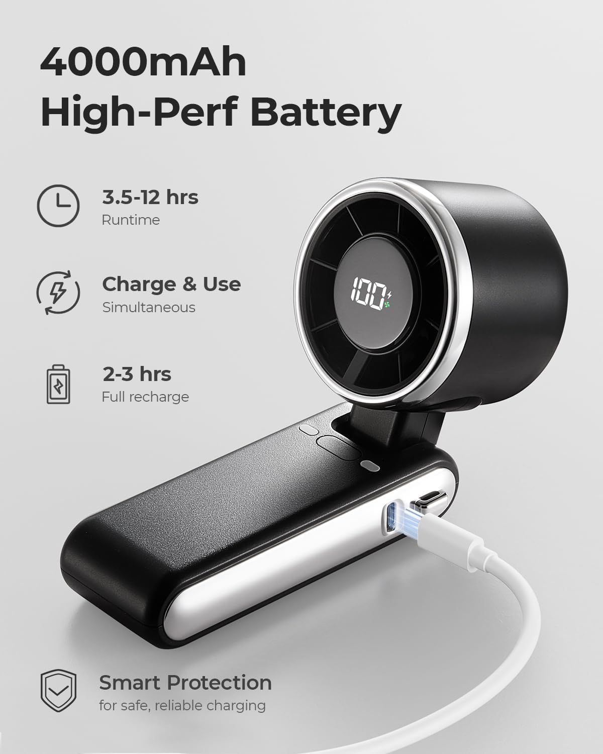 Portable Turbo Fan for Travel