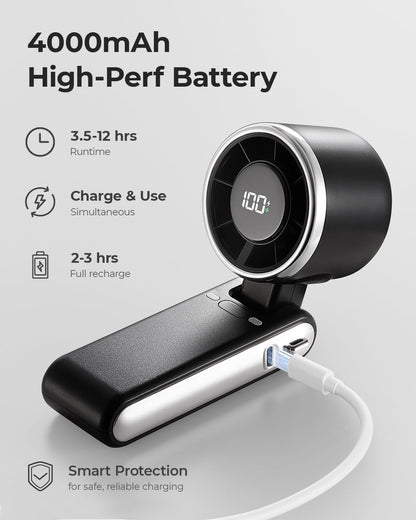 Portable Turbo Fan for Travel