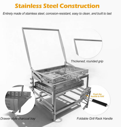 Ultimate Outdoor Charcoal Grill