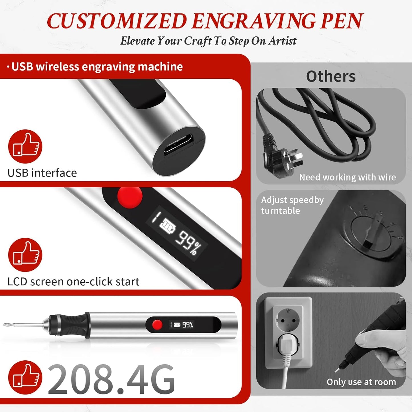 Creative Cordless Engraving Pen