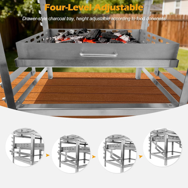 Ultimate Outdoor Charcoal Grill