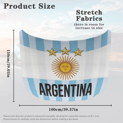 Argentina Flag Car Hood Cover