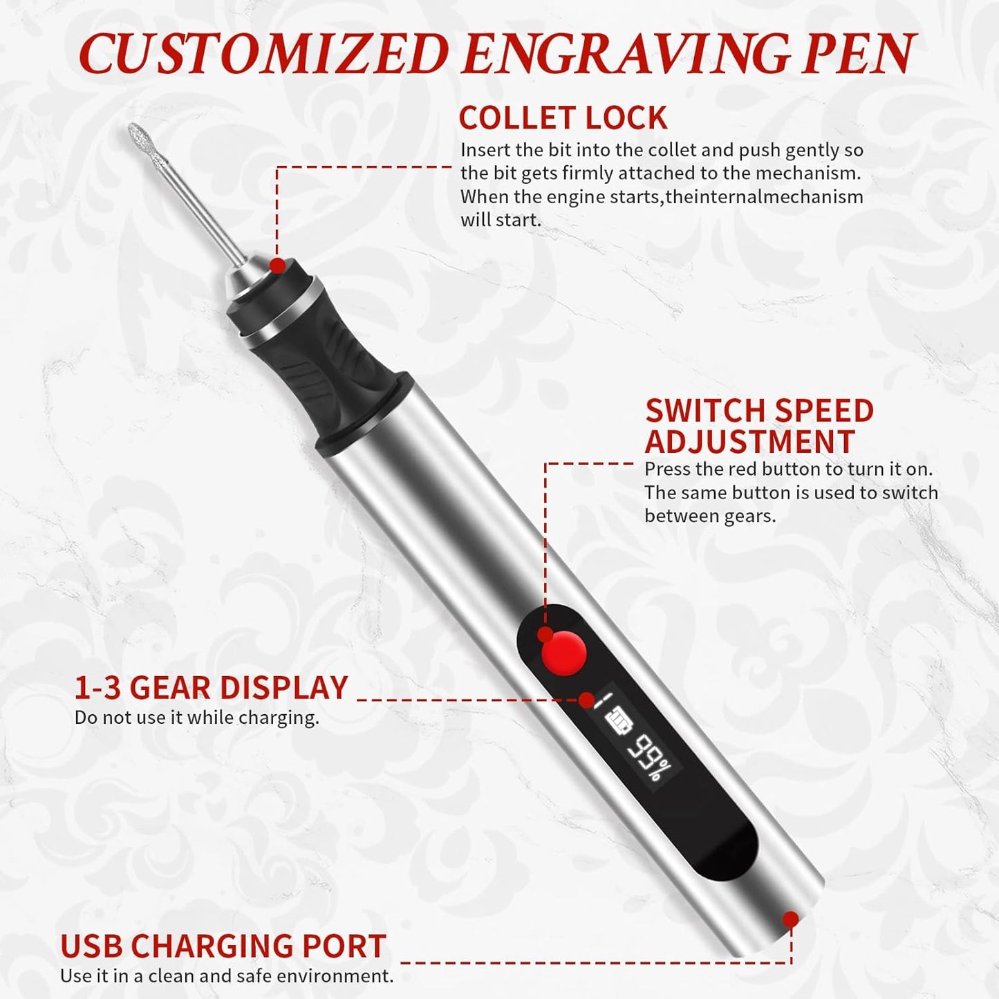Creative Cordless Engraving Pen