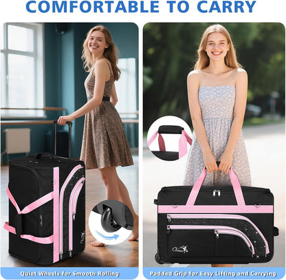 Dance Suitcase with Garment Rack