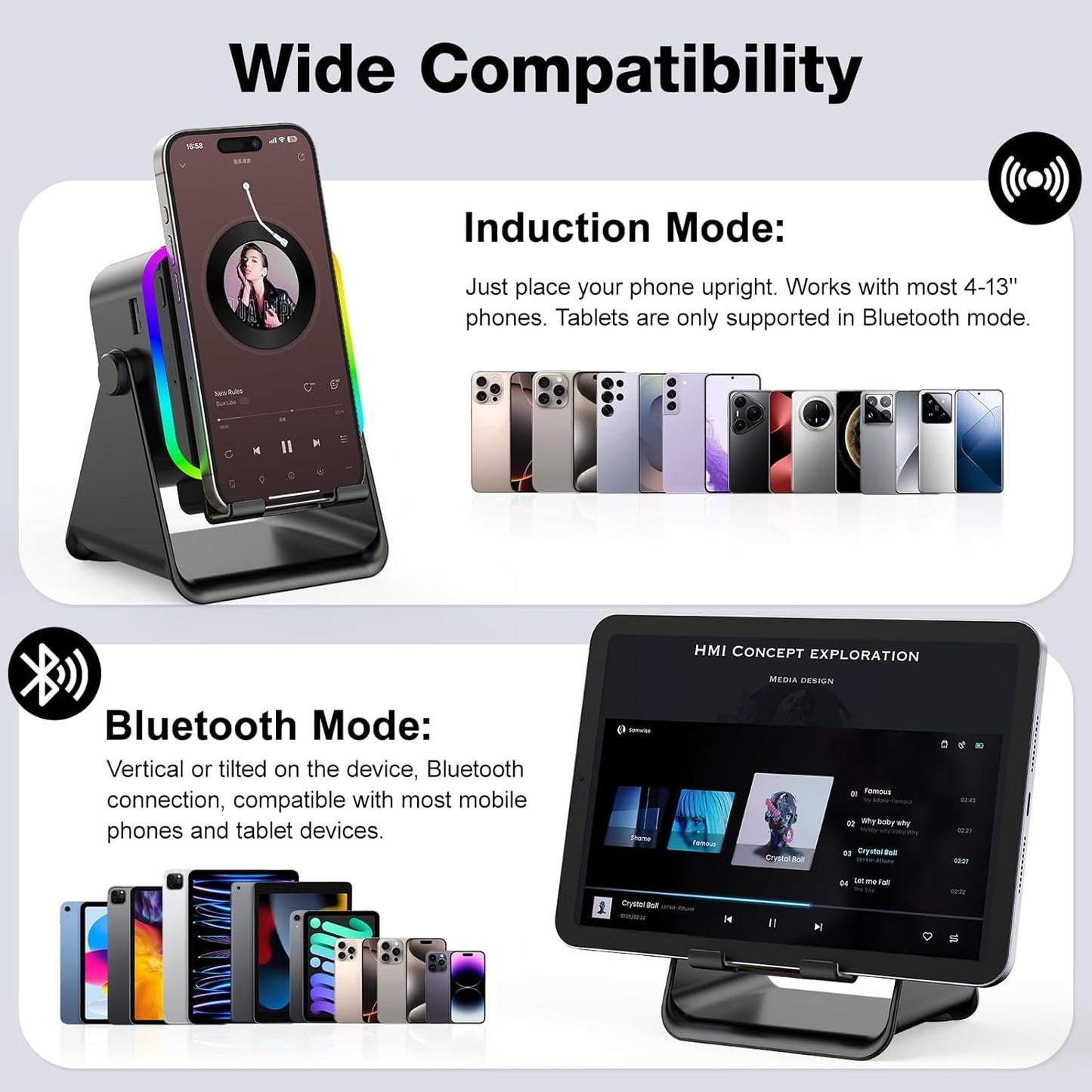 Portable Bluetooth Speaker Stand