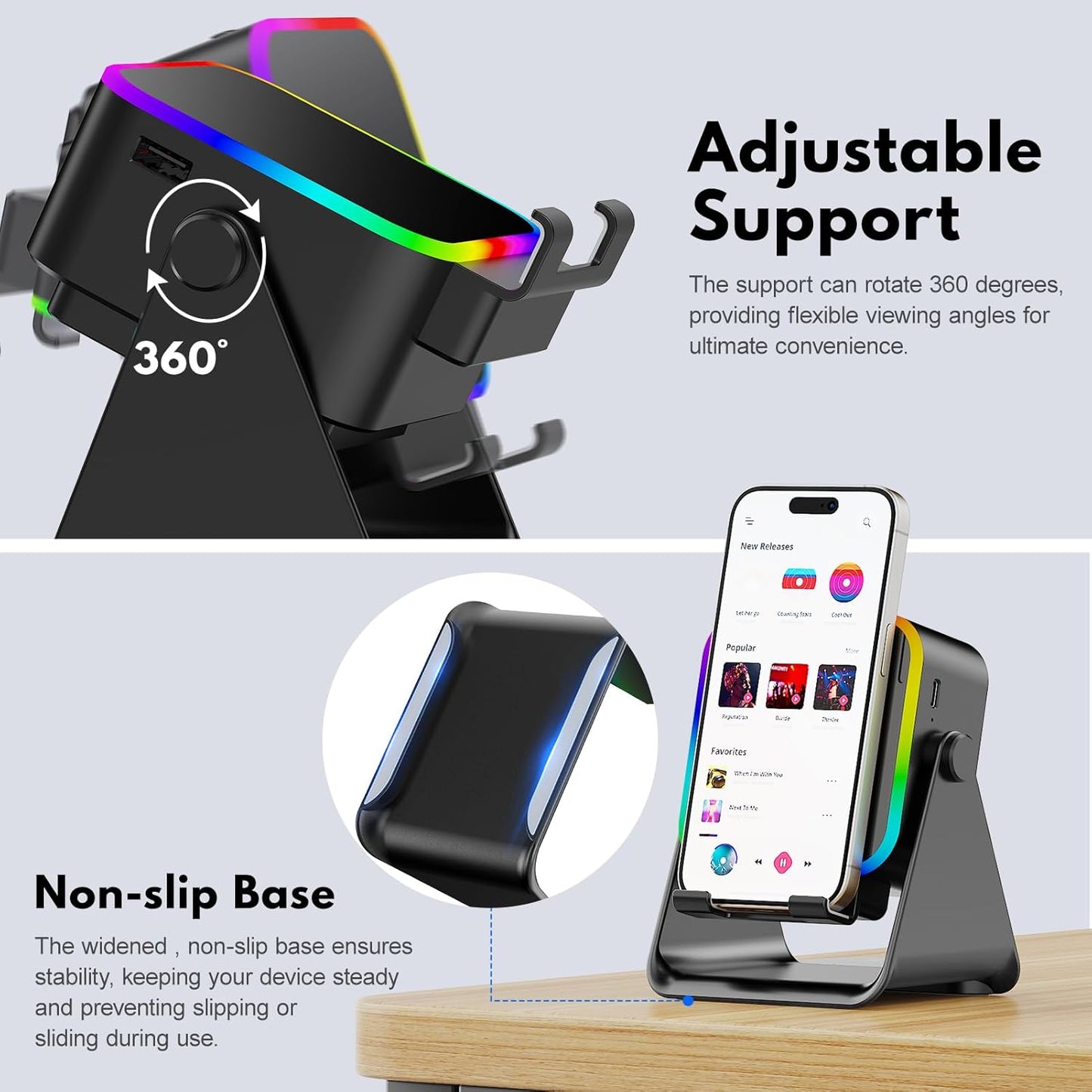 Portable Bluetooth Speaker Stand
