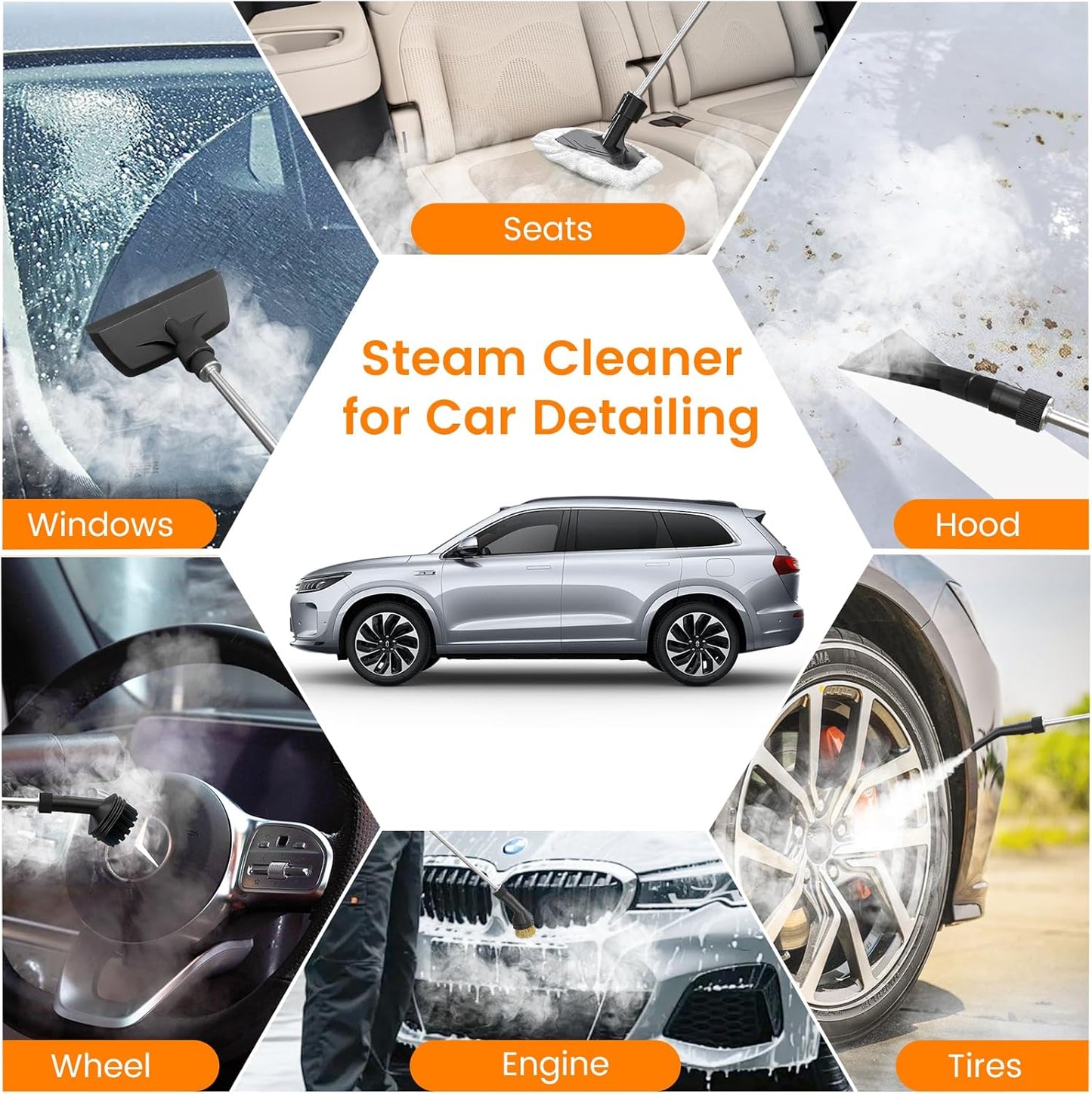 Powerful Home Steam Cleaner