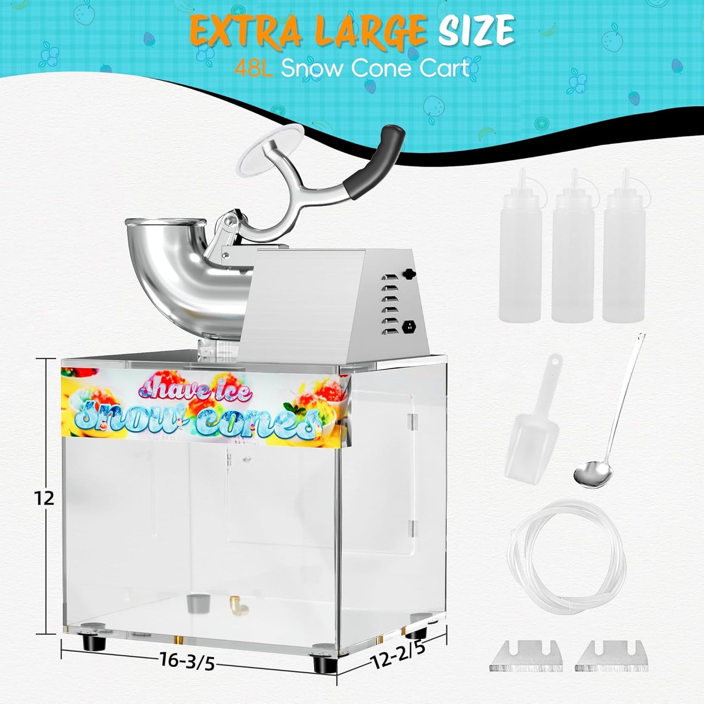 Ultimate Snow Cone Maker Machine