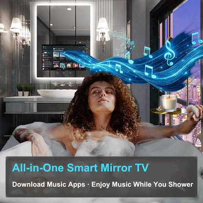 Smart Vanity Mirror with LED Glow