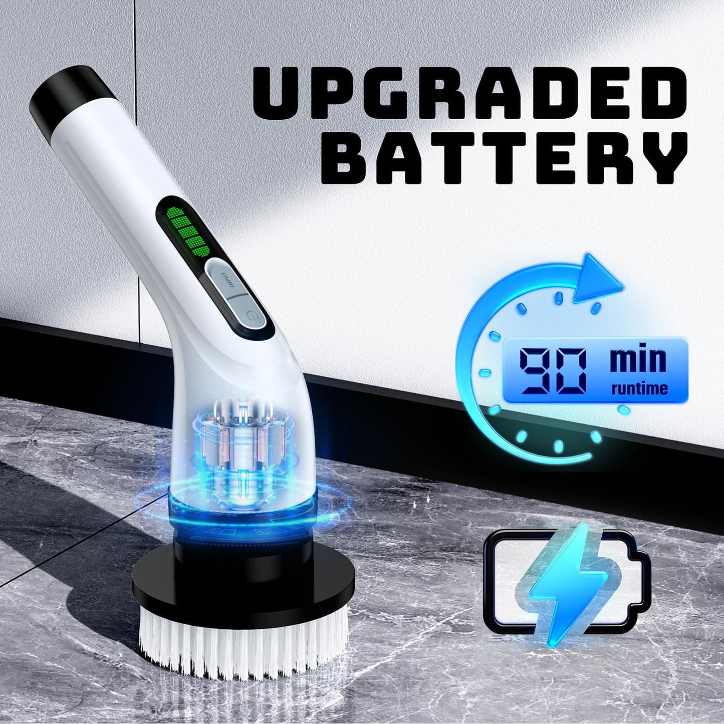 Effortless Spin Scrubber Cleaner