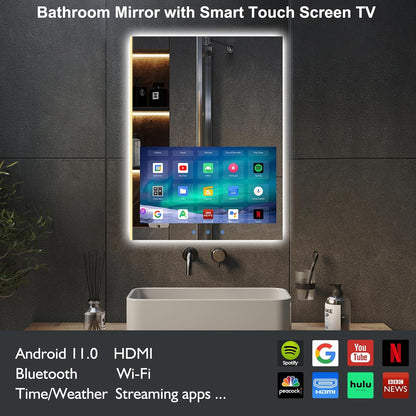 Smart Vanity Mirror with LED Glow