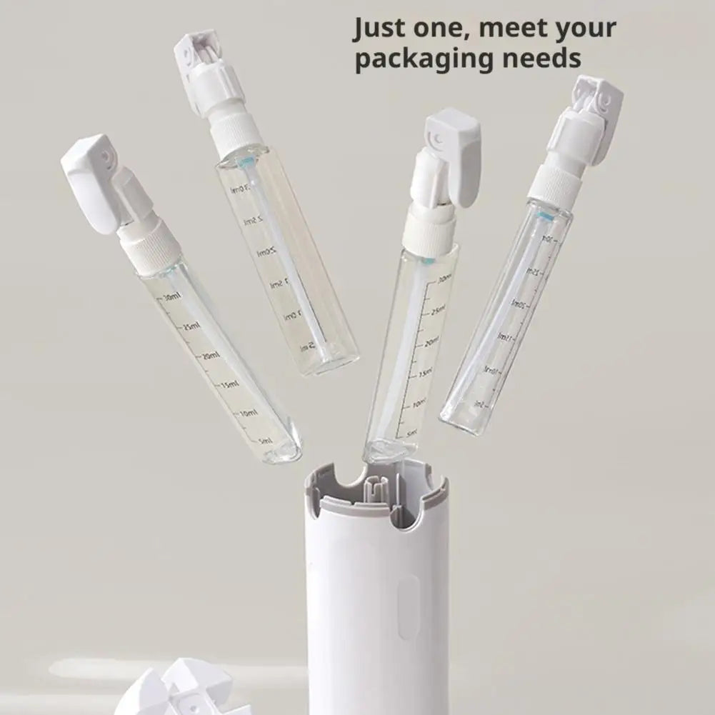 4-in-1 Portable Travel Dispenser Set (30ml × 4)