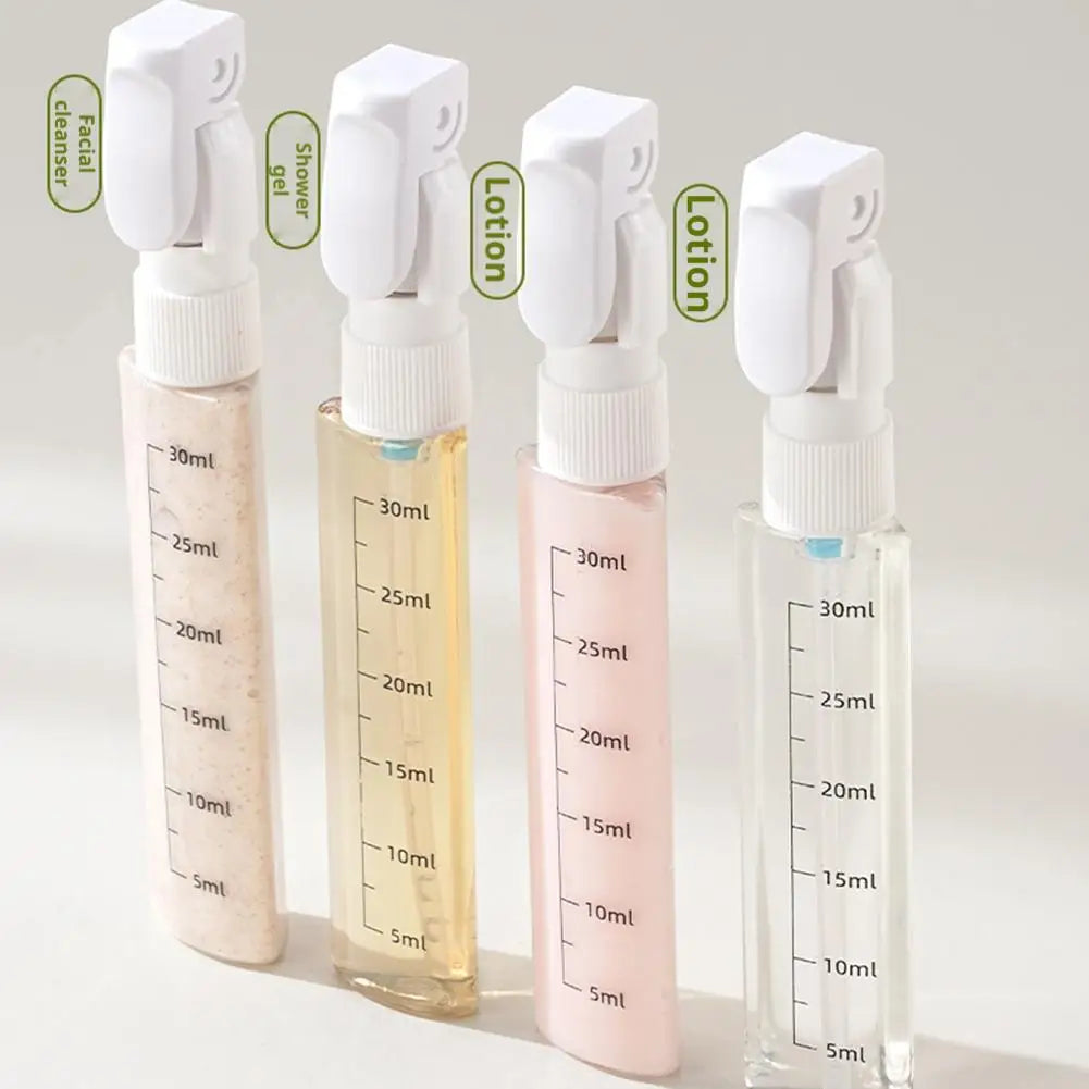 4-in-1 Portable Travel Dispenser Set (30ml × 4)