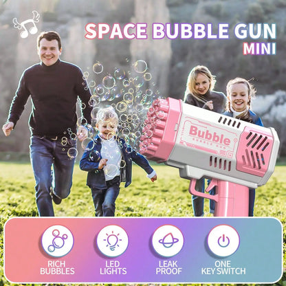 Electric Bubble Gun Launcher for Kids