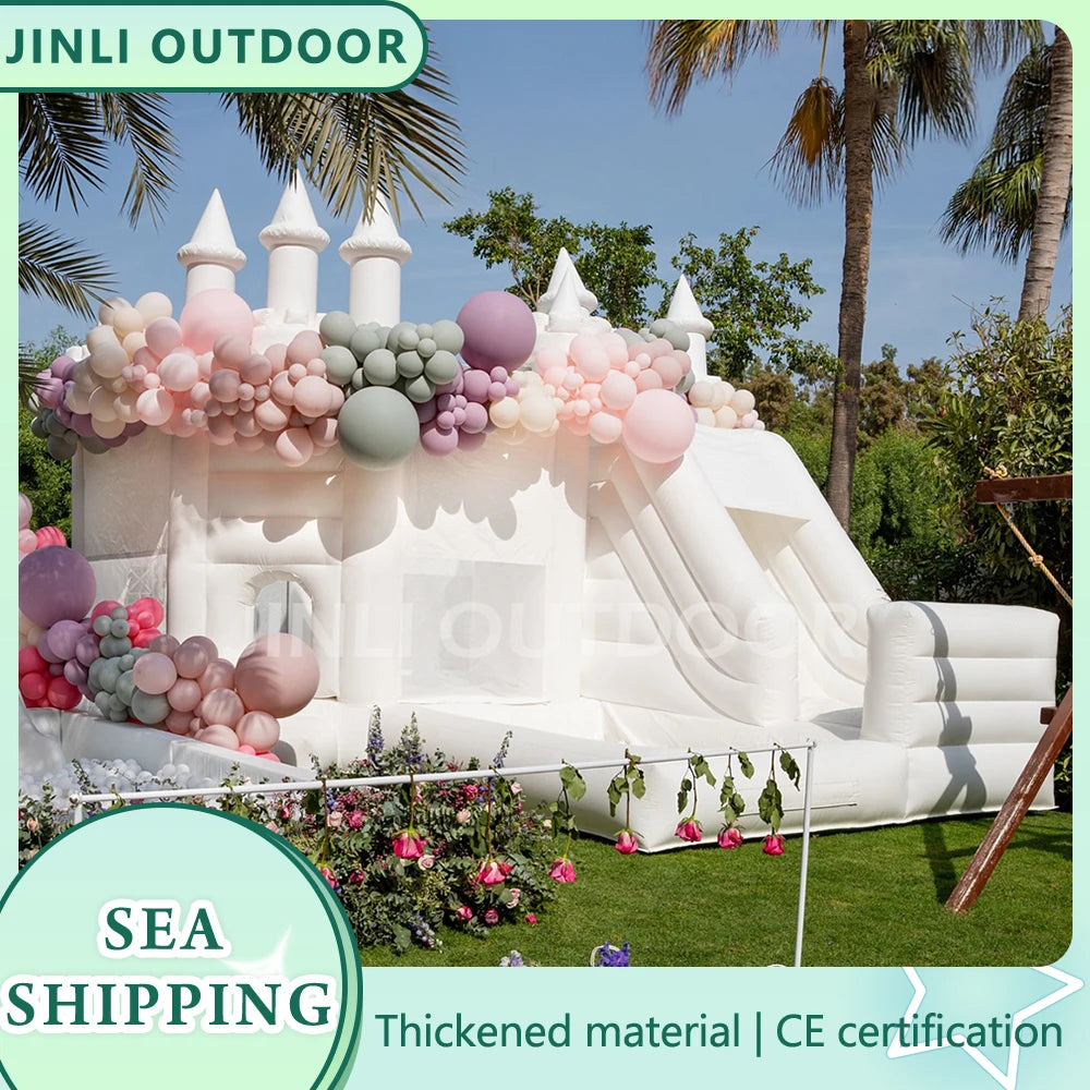 Princess Castle Inflatable Bounce House with Blower