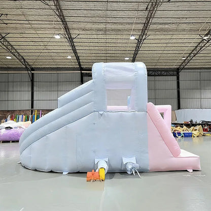 Pink Princess Inflatable Water Slide & Bounce Castle