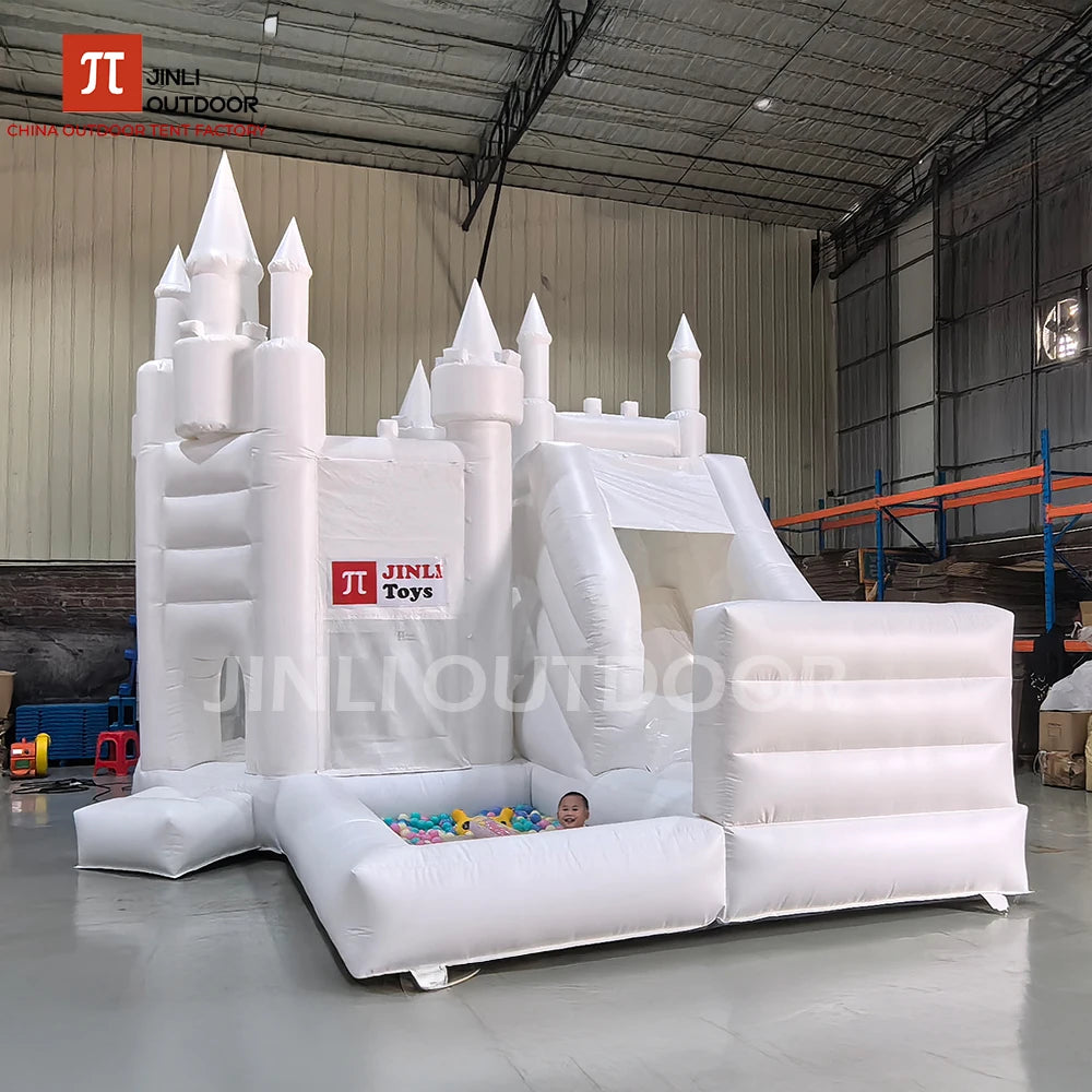 Princess Castle Inflatable Bounce House with Blower